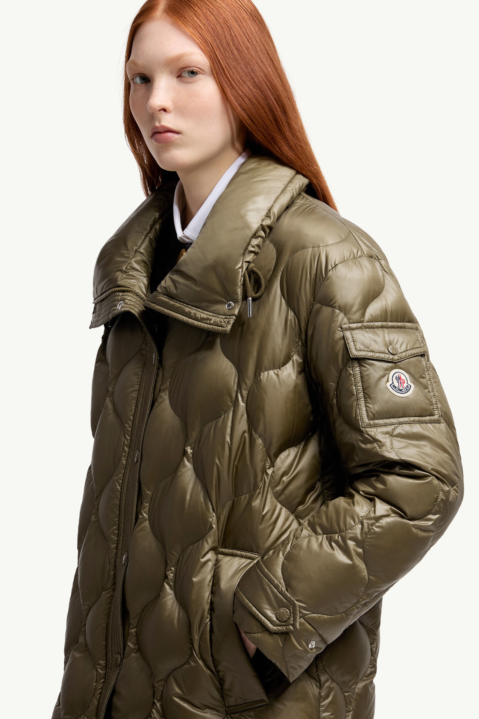 Lombi Hooded Mid-Length Down Jacket - 6