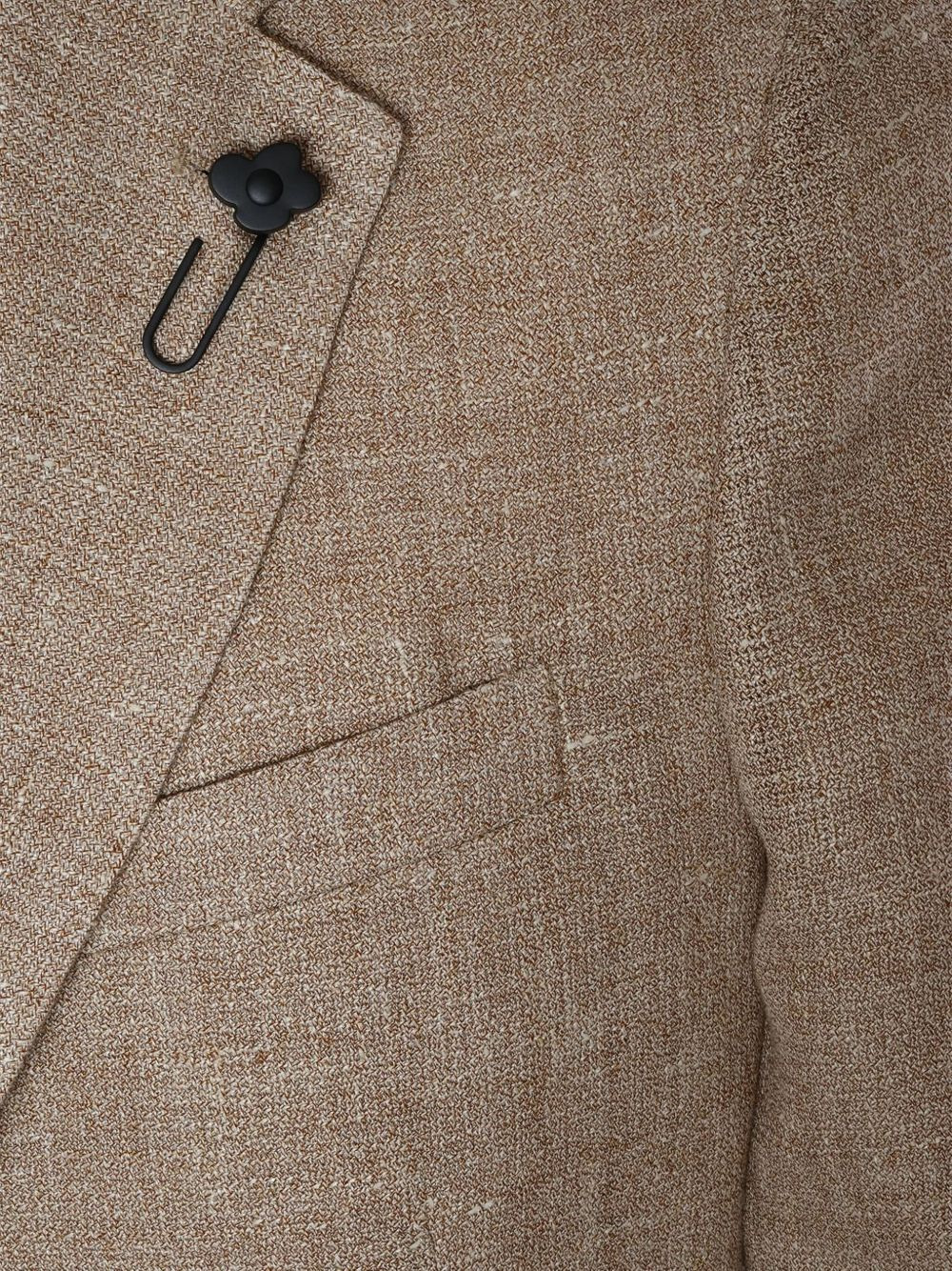 three-button patch-pocket blazer - 3