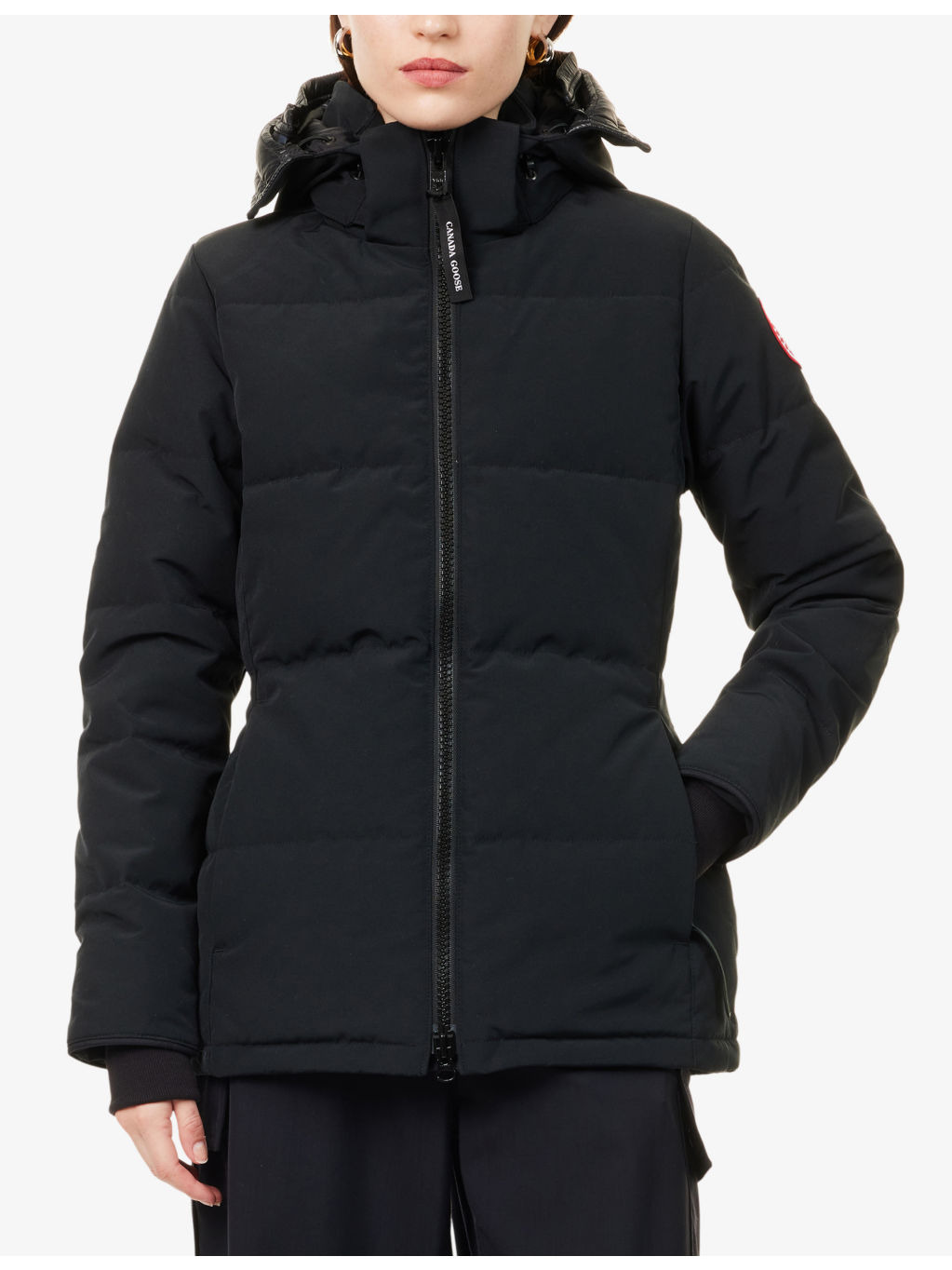 Chelsea Hooded Woven-Down Parka - 3