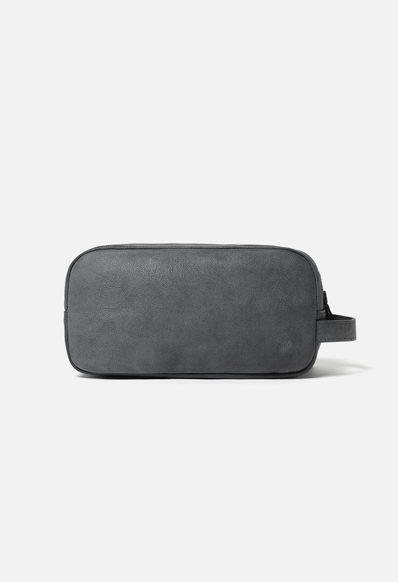 LEATHER DOPP KIT 3