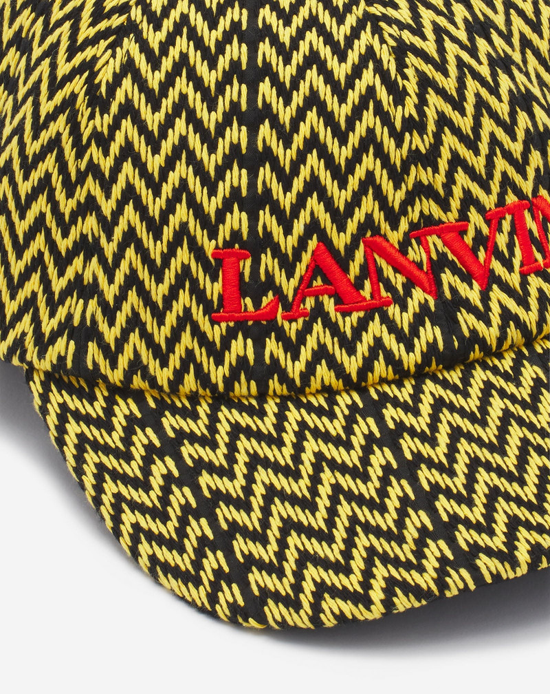 LANVIN X FUTURE CURB COTTON CAP 5