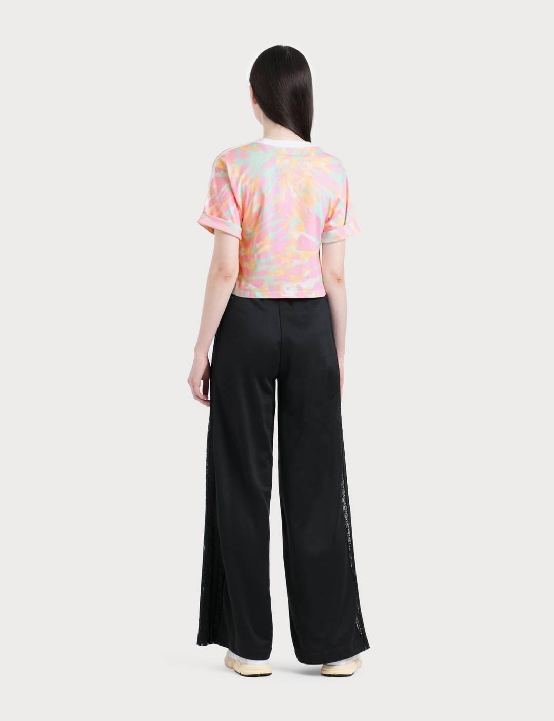 Wide Leg Lace Pants - 2