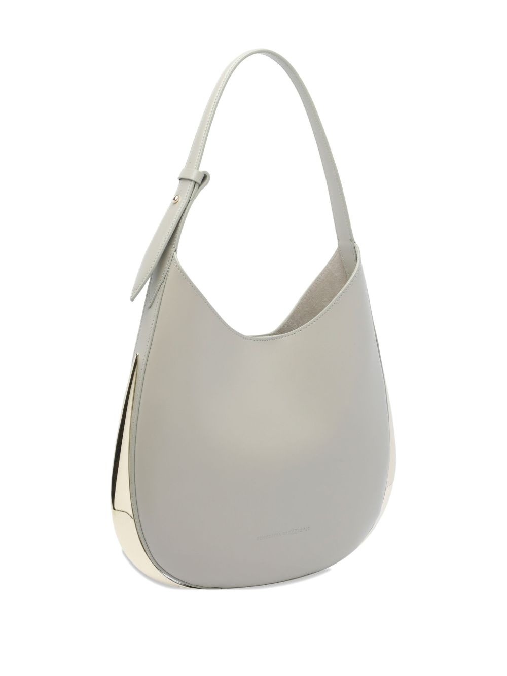 medium leather tote bag - 3