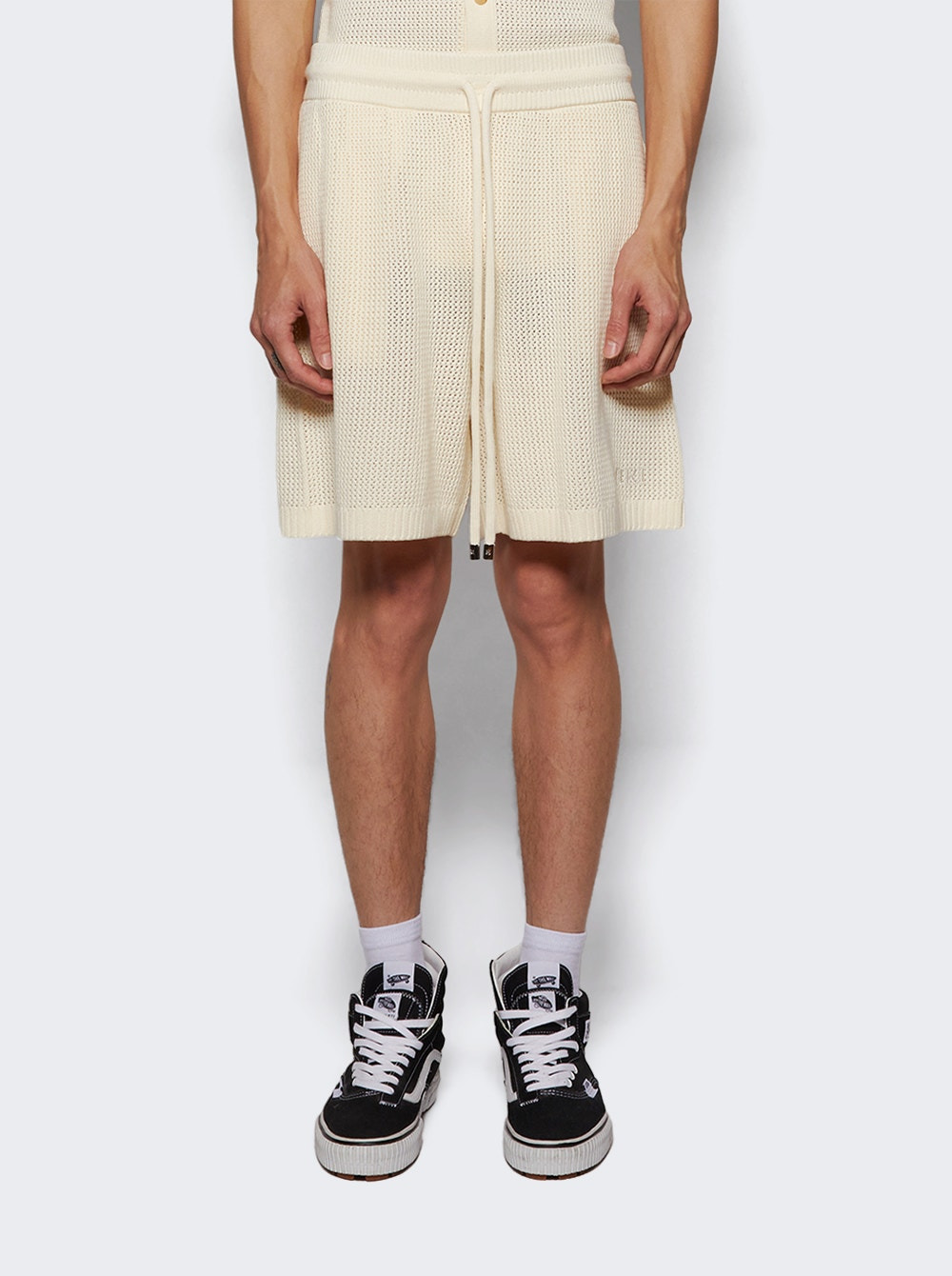 Crochet Mesh Short Ivory - 2