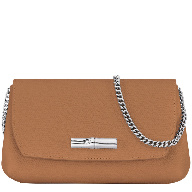 Roseau Clutch Natural - Leather 1