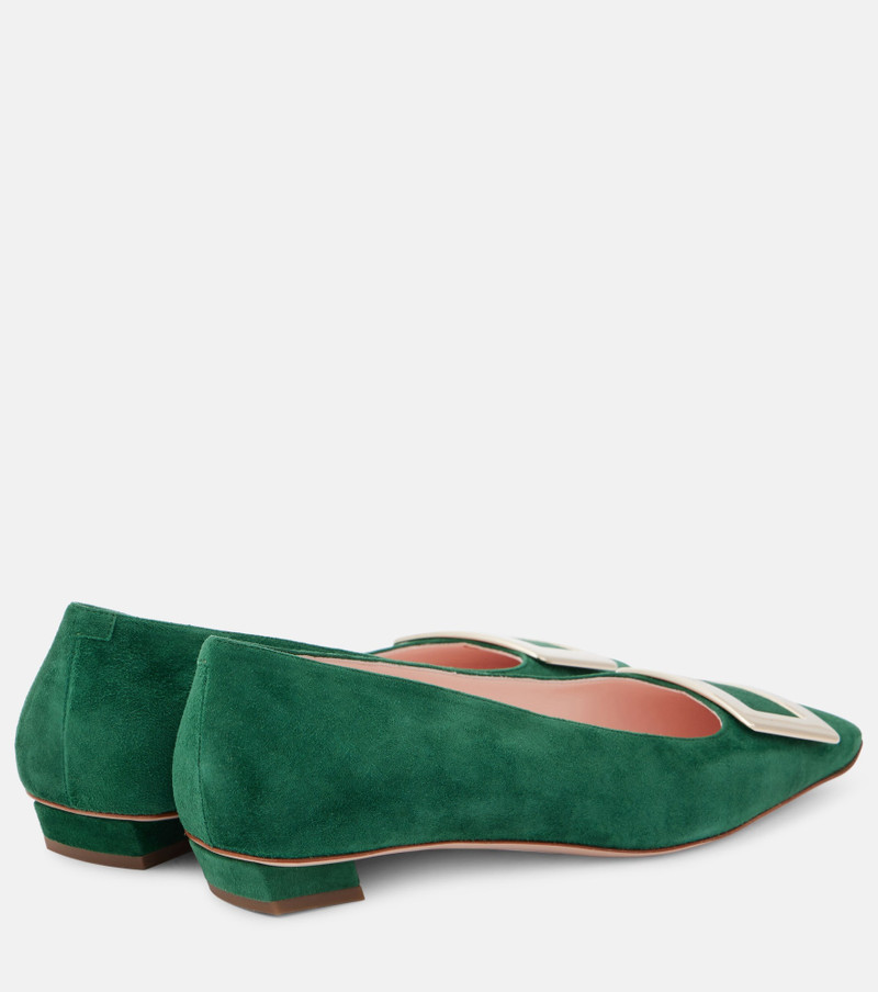 Roger Vivier Belle Vivier 25 suede pumps outlook