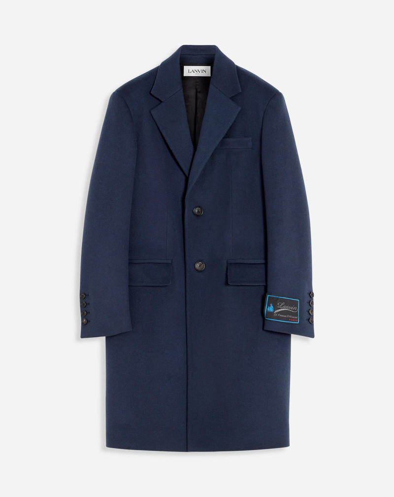 CLASSIC COAT WITH SIGNATURE LANVIN PATCH 1