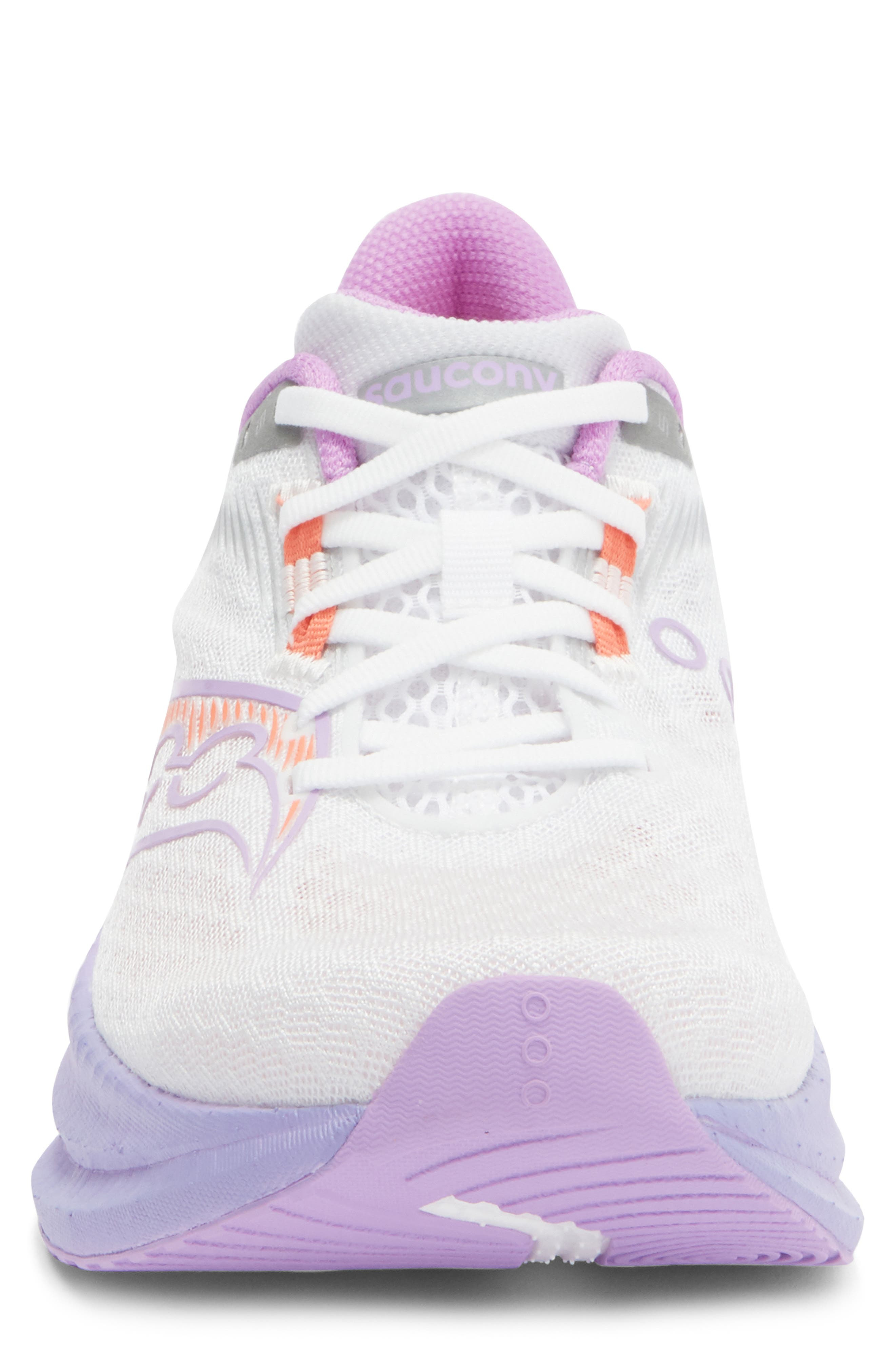 Saucony Endorphin Speed 5 Running Shoe in White/Crocus at Nordstrom - 4