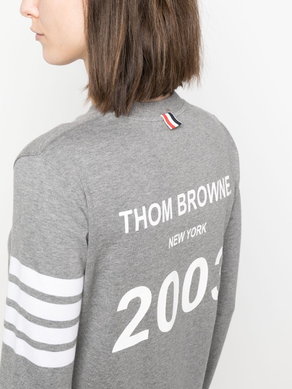 4-Bar Stripe 2003-print T-shirt - 5