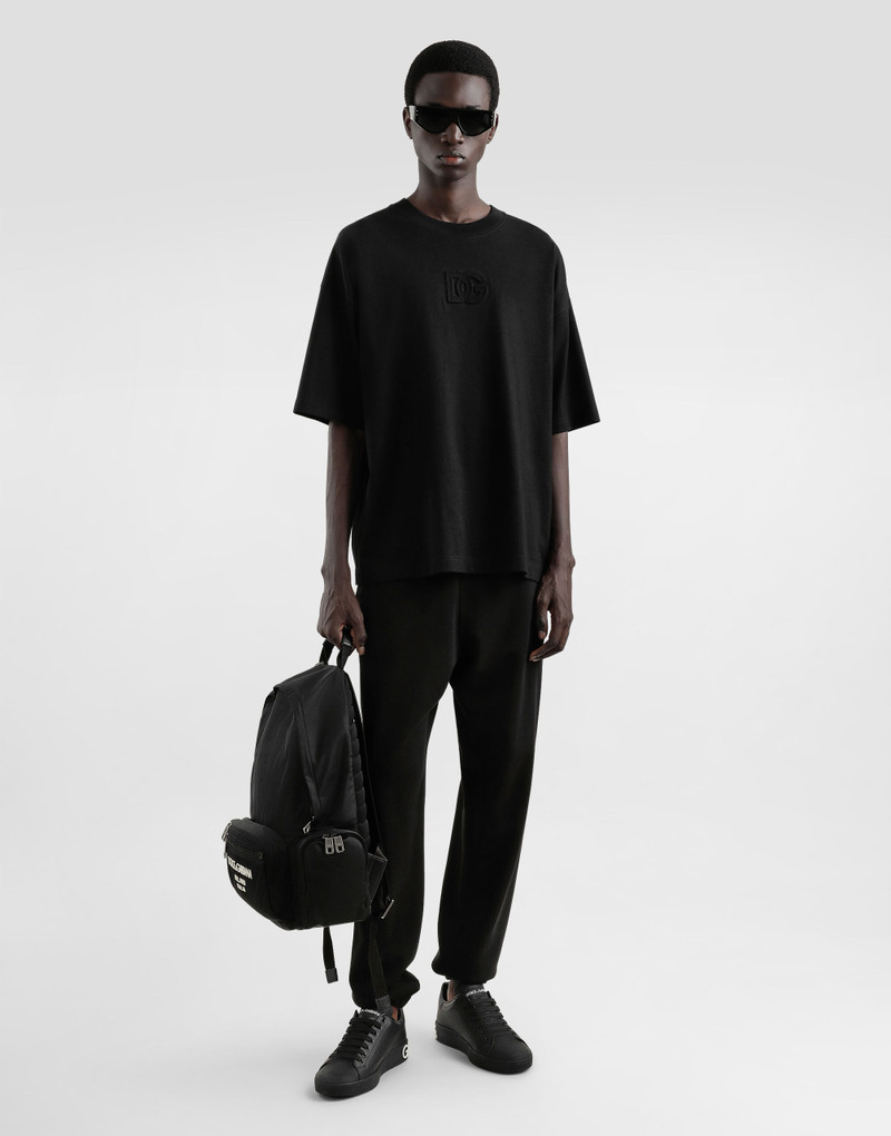 Dolce & Gabbana Nylon backpack with rubberized logo outlook