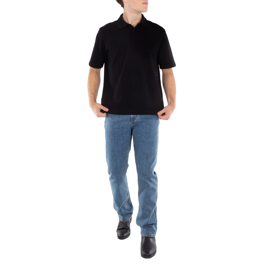Burberry Knight Motif Cotton Polo Shirt - 6