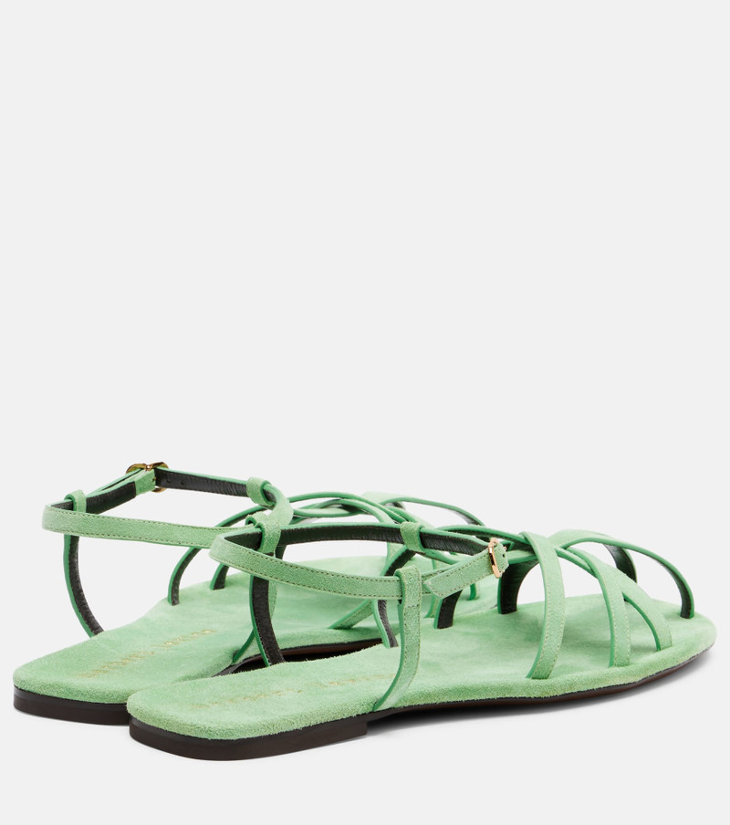 herbert levine The Catch suede sandals outlook