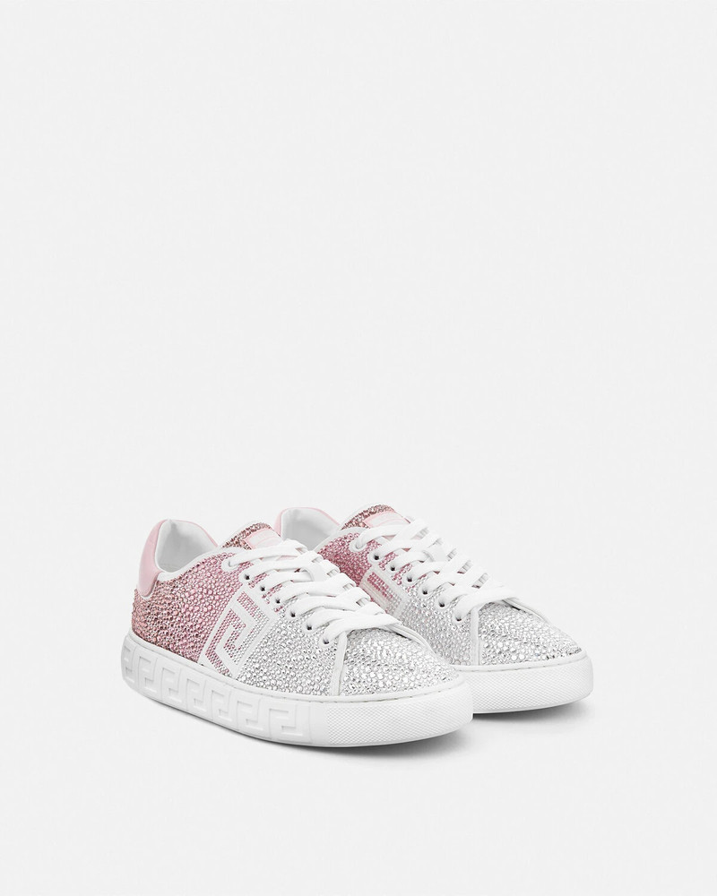 VERSACE Crystal Degradé Greca Sneakers outlook