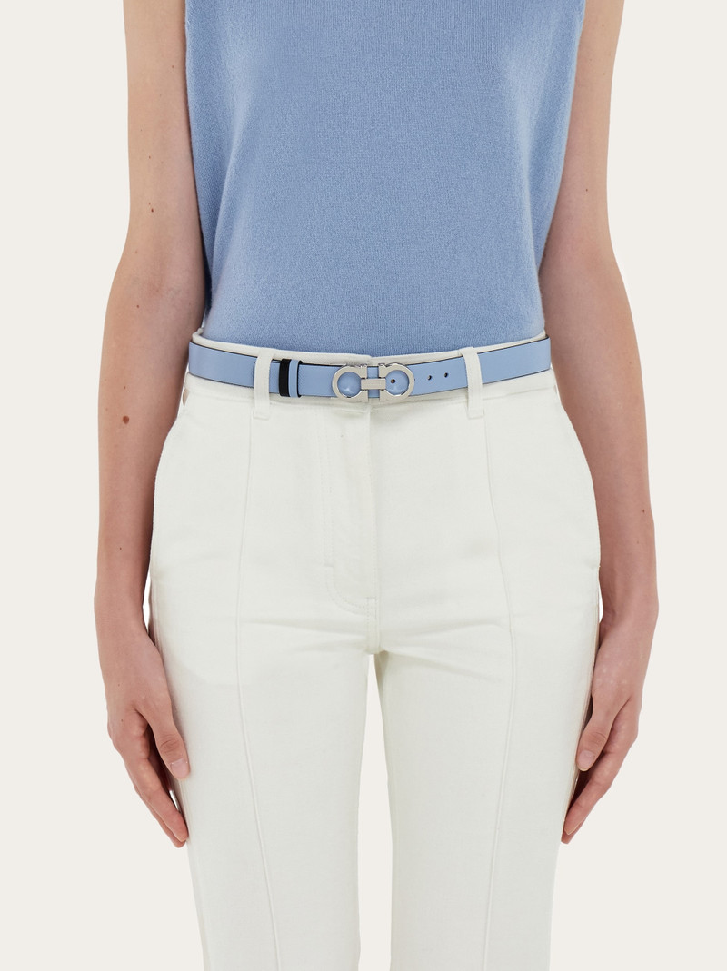 Reversible and adjustable Gancini belt 4