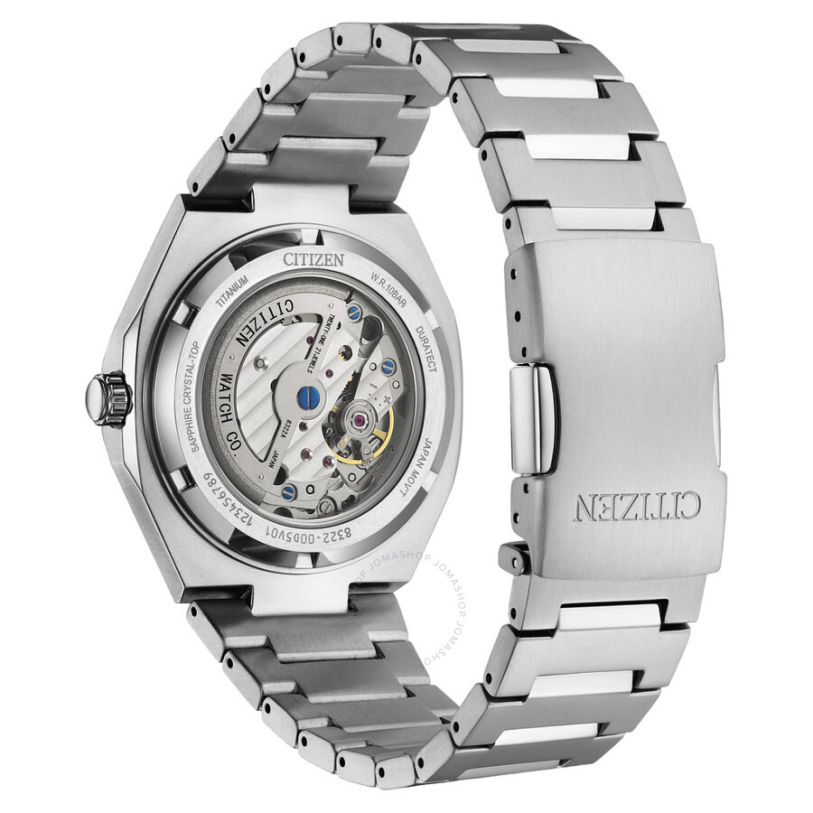 Citizen - Citizen Zenshin 60 Automatic Blue Dial Men's Watch NK5020-58M - 3