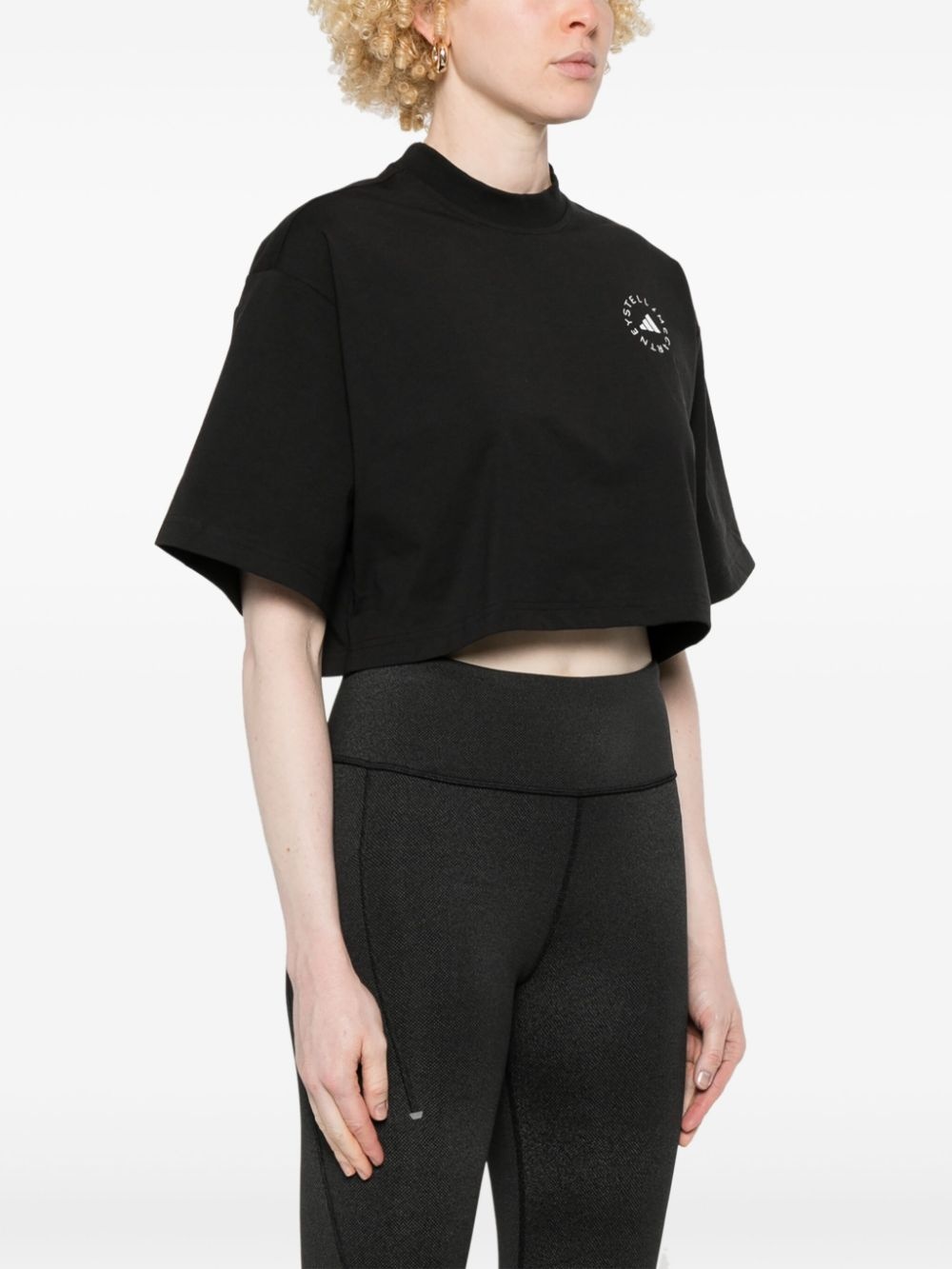 cropped T-shirt - 3