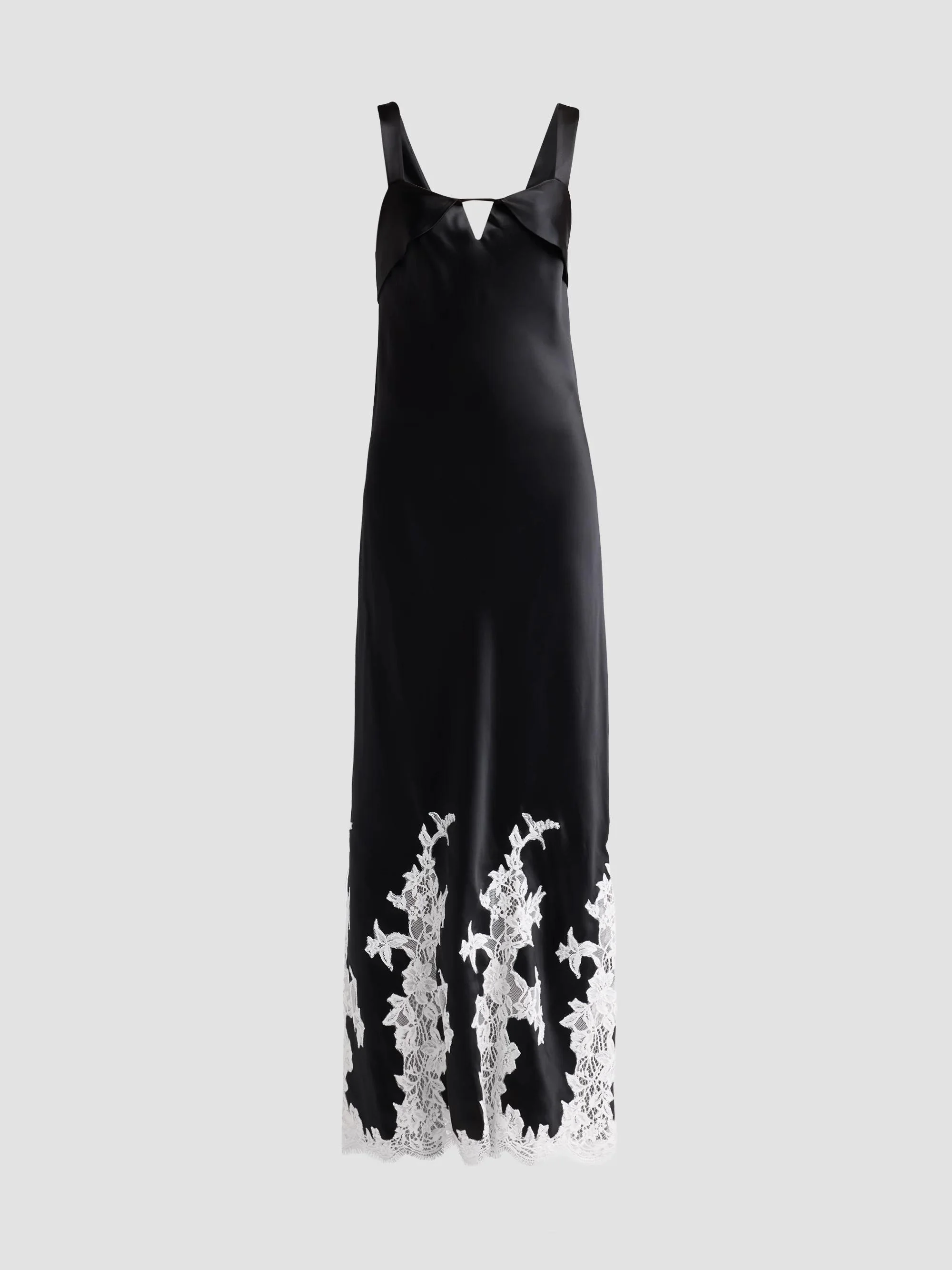 Women's Lea Lace Insert Maxi Dress - Black Multi - 1