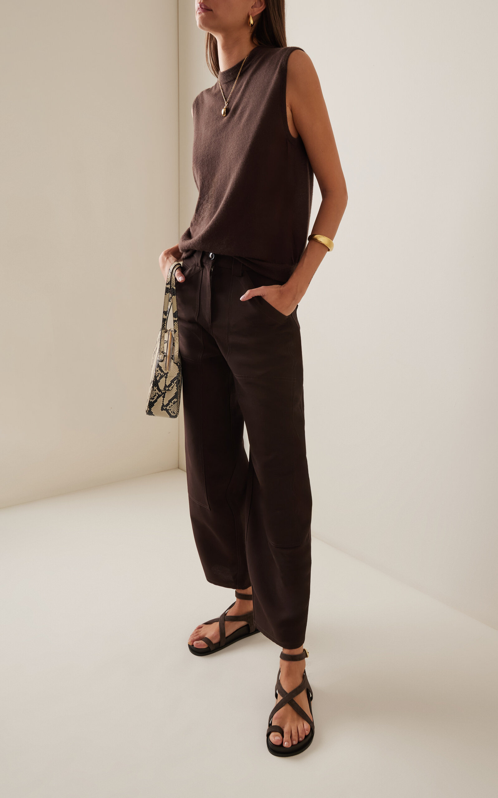 Jalen Slim Sandals brown - 2