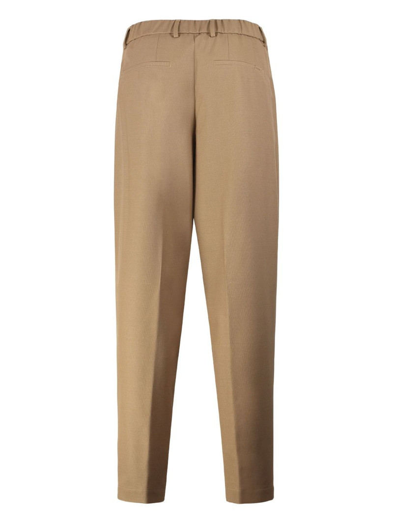 BOSS pleated-front trousers outlook
