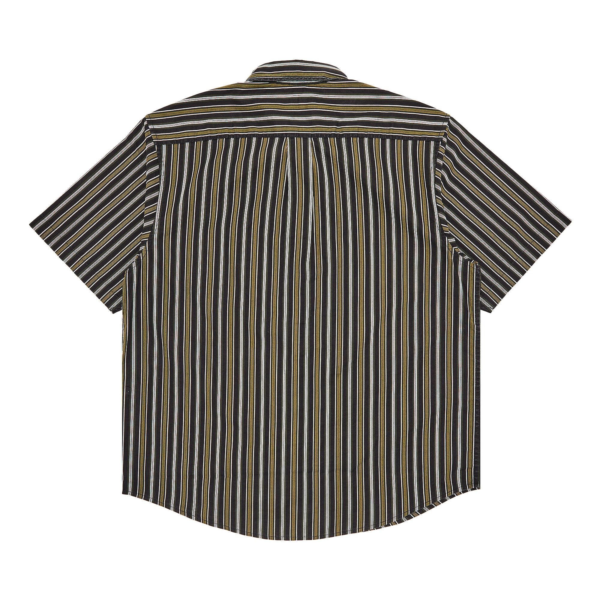 Supreme Supreme Loose Fit Multi Stripe Short-Sleeve Shirt 'Black' |  REVERSIBLE