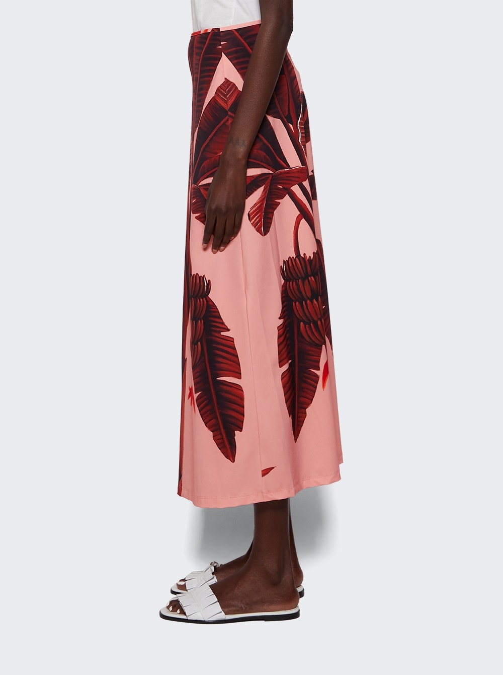 Urubamba Midi Skirt Banana Salmon - 4