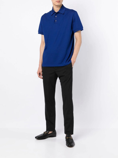 Brioni cotton polo shirt outlook