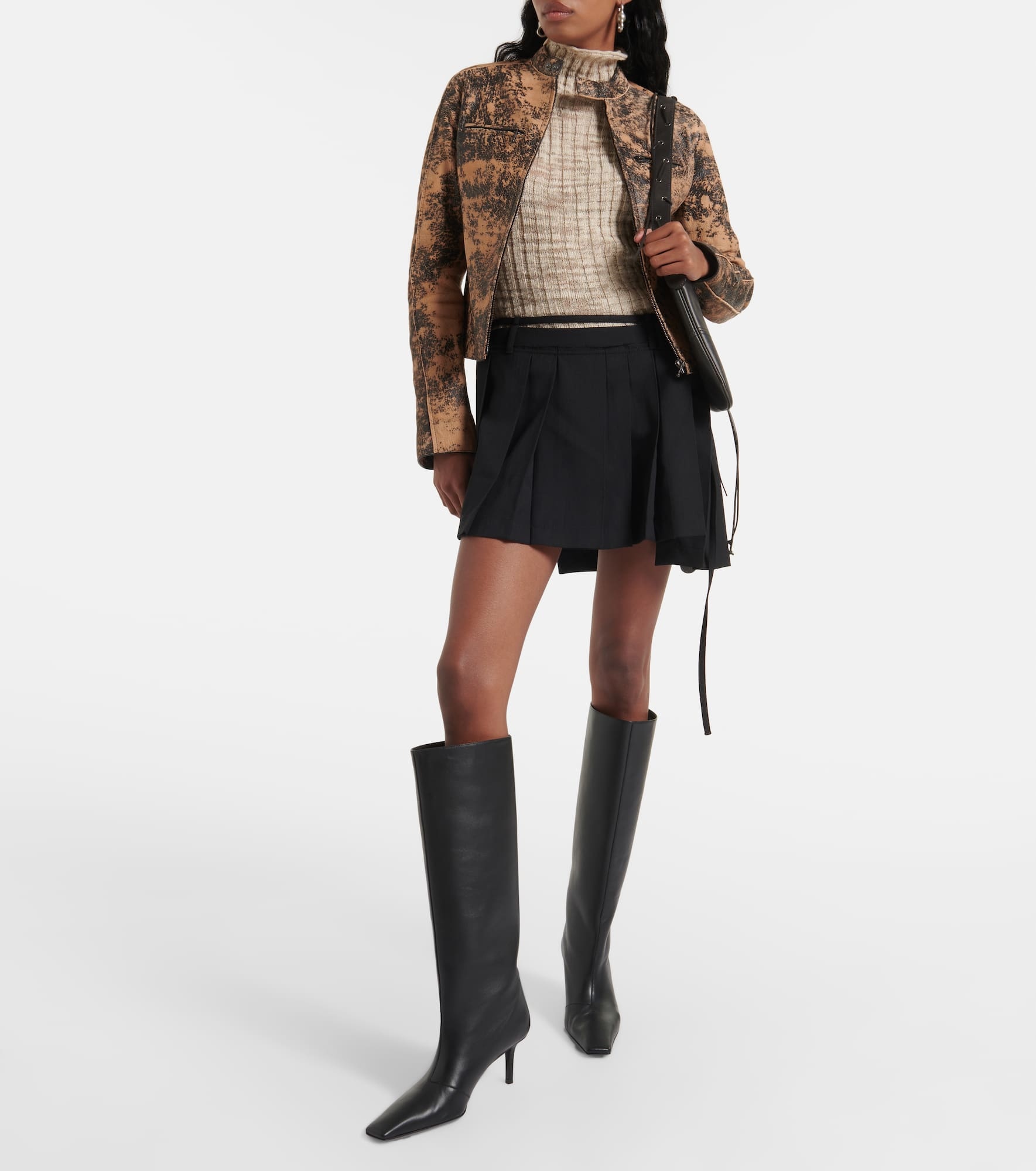 Leather knee-high boots - 2