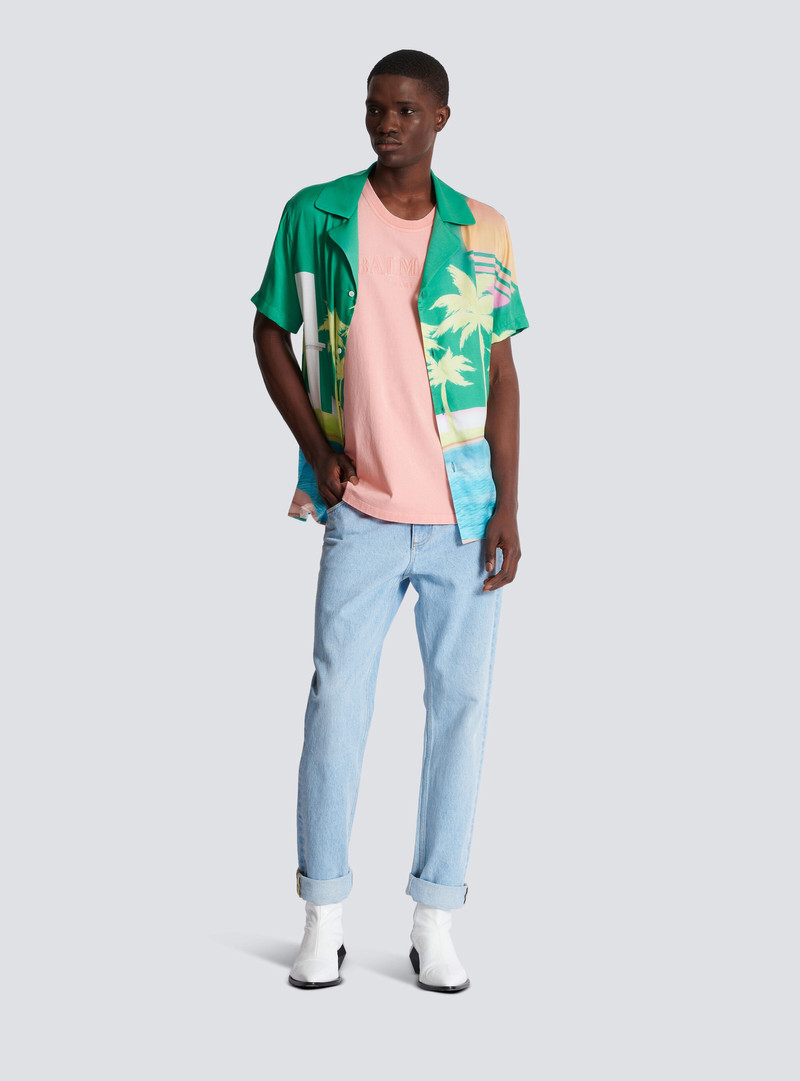 Balmain Tank top with Vintage Balmain embroidery outlook