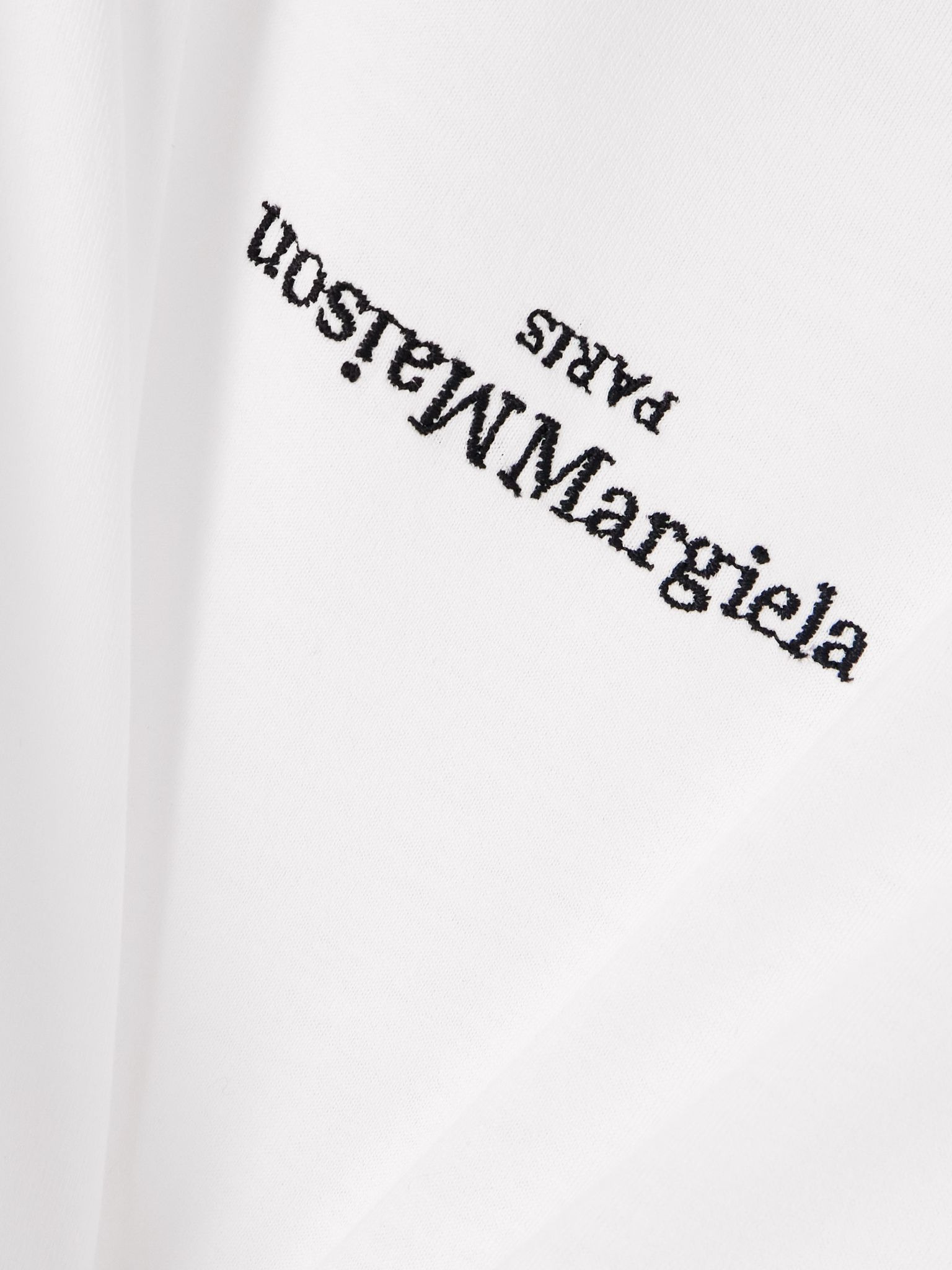 Embroidered cotton-jersey T-shirt White - 5