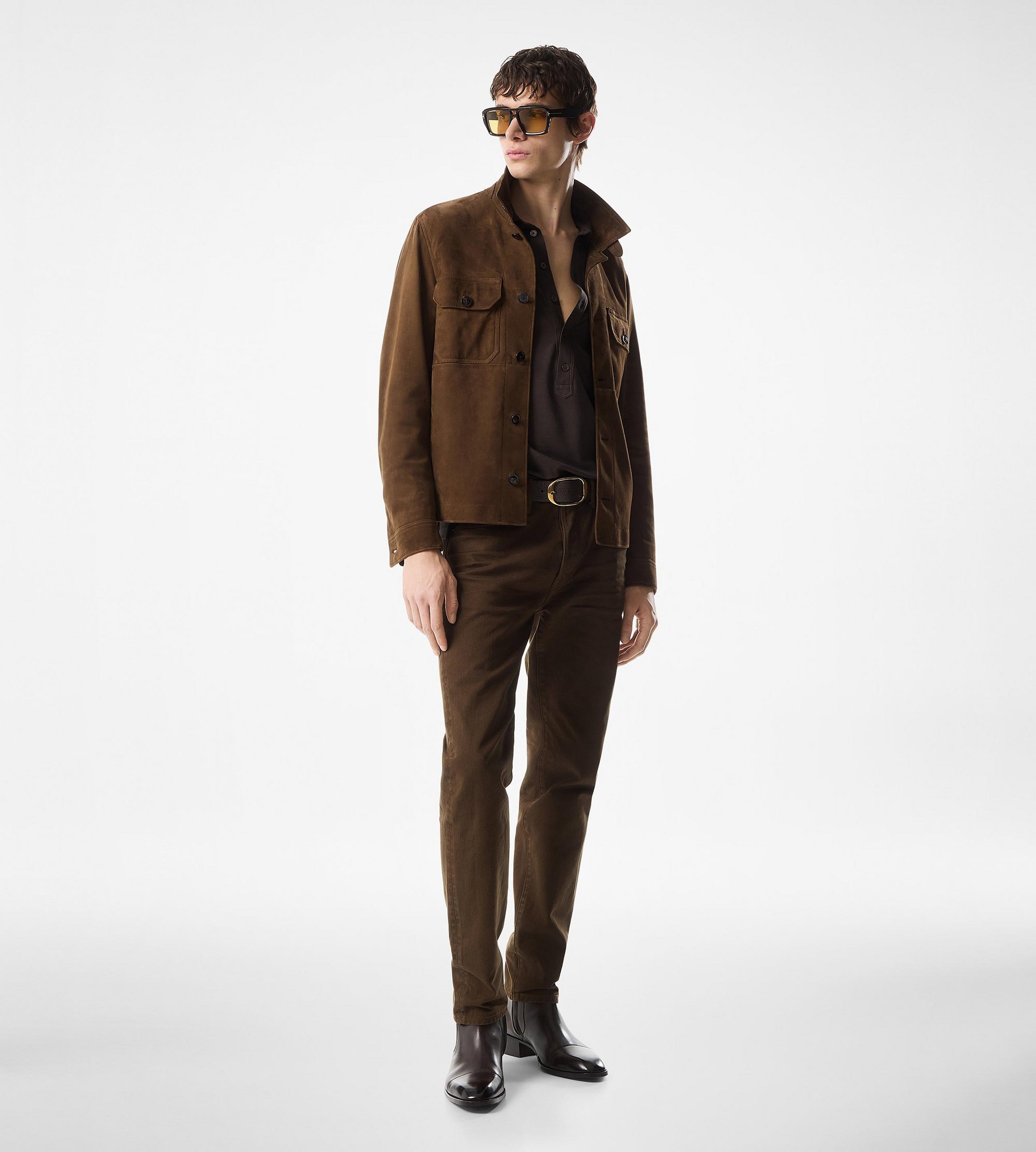 LIGHT SUEDE OUTERSHIRT - 2