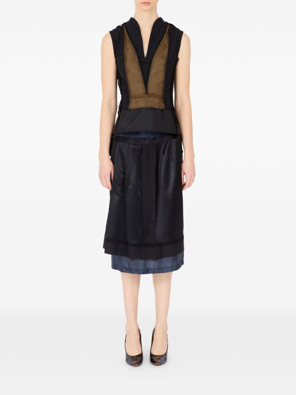 two-tone top - 2