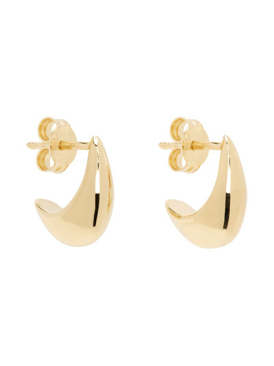 Lemaire Gold Micro Drop Earrings outlook