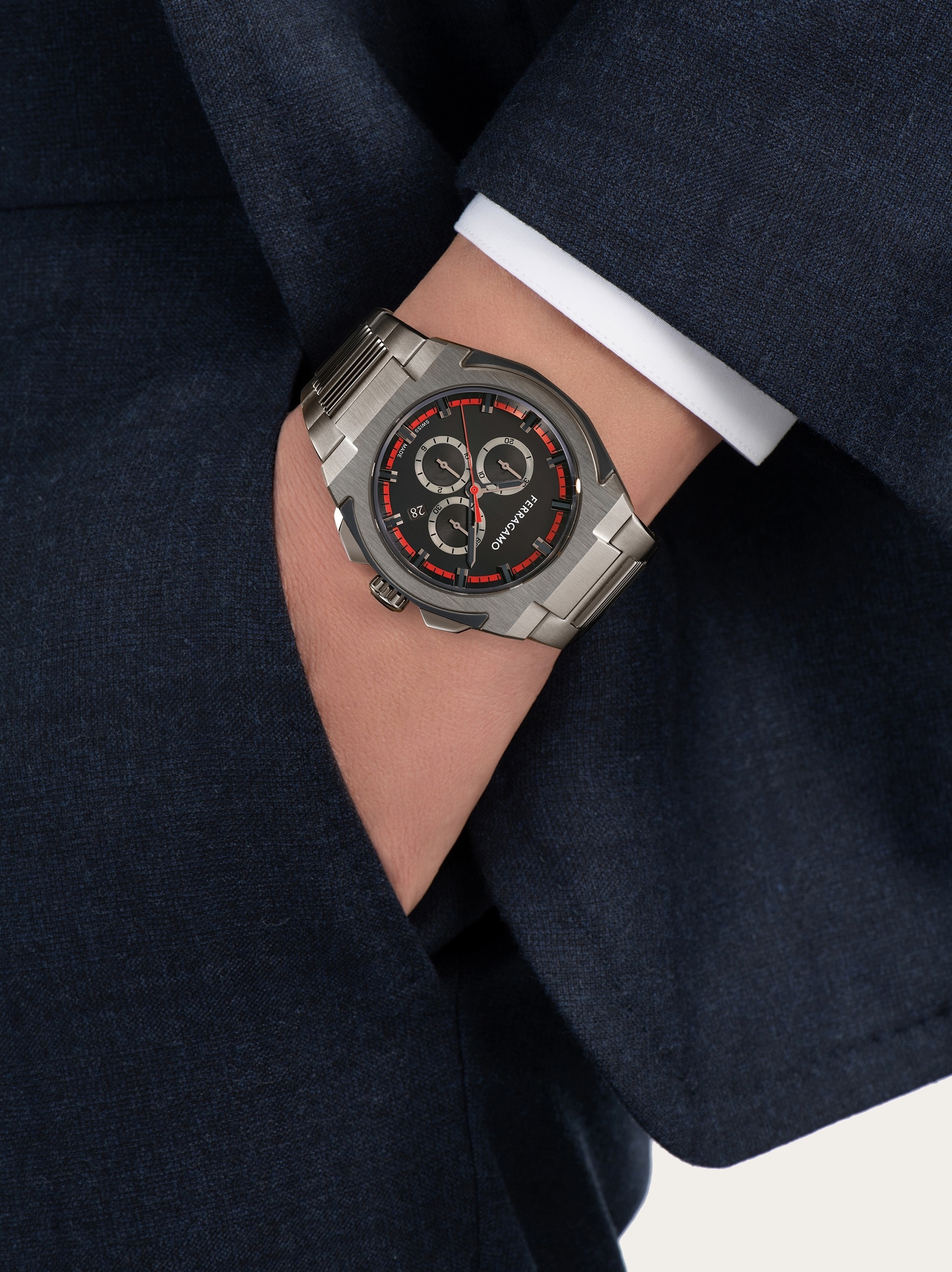 Ferragamo Supreme Chrono watch - 4