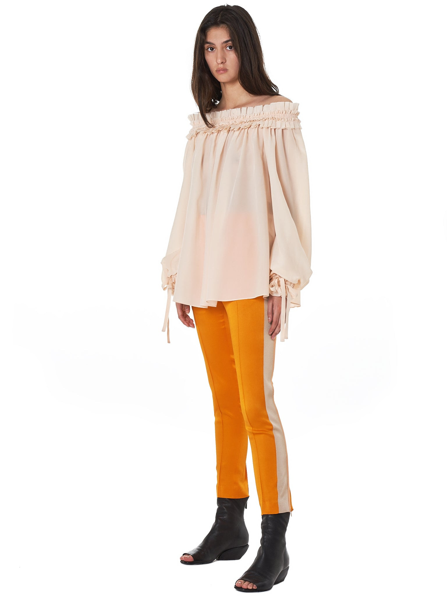 Layered Ruffle Blouse - 6