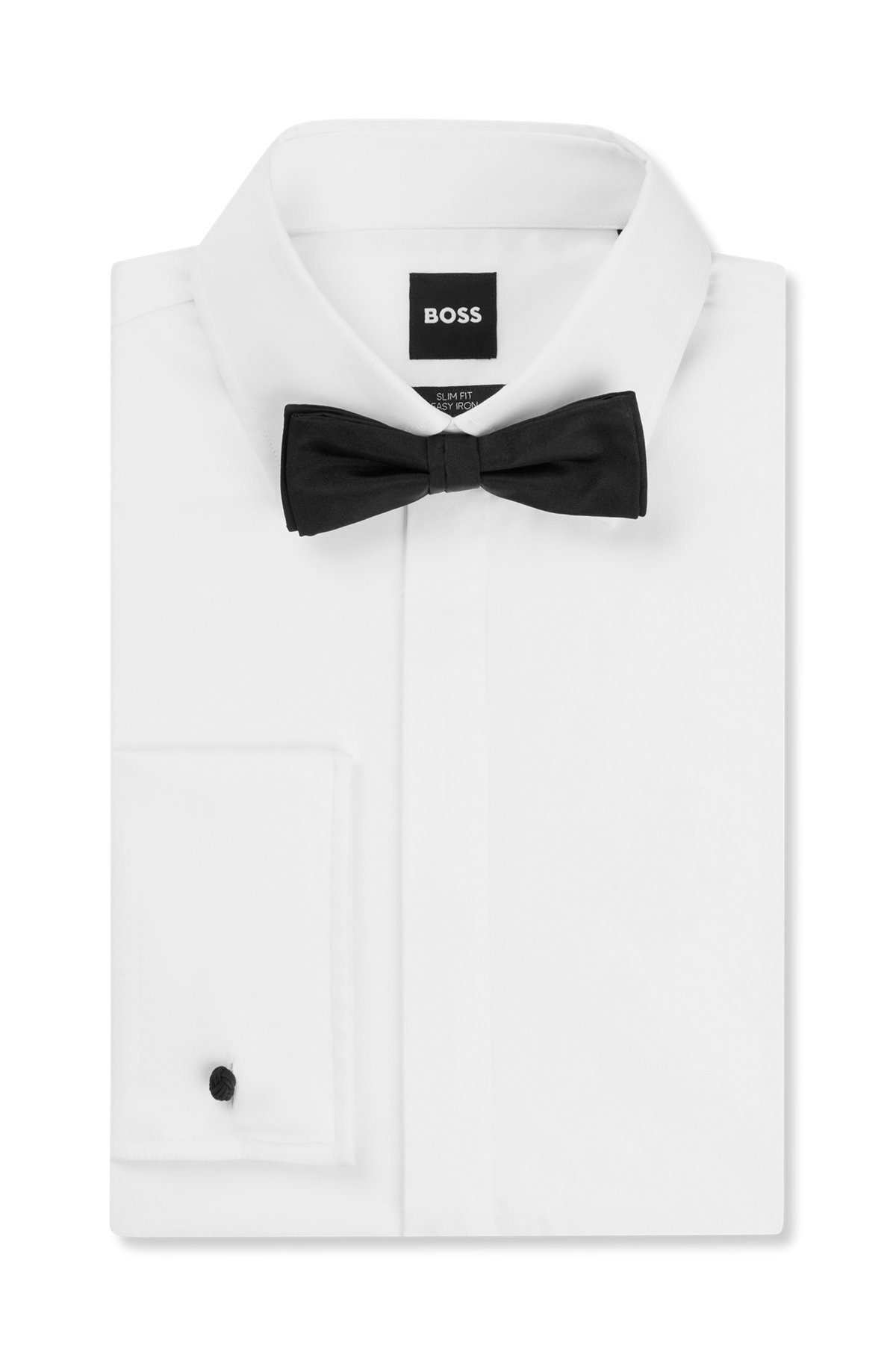 ITALIAN-MADE BOW TIE IN SILK JACQUARD - 3