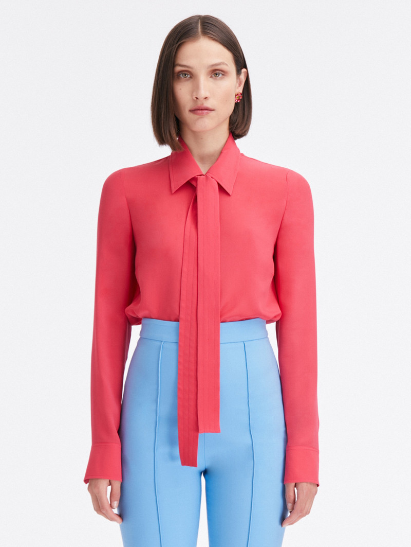 CREPE DE CHINE BLOUSE - 1