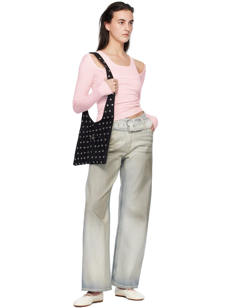 gimaguas SSENSE Exclusive Pink Étoile Sweater outlook