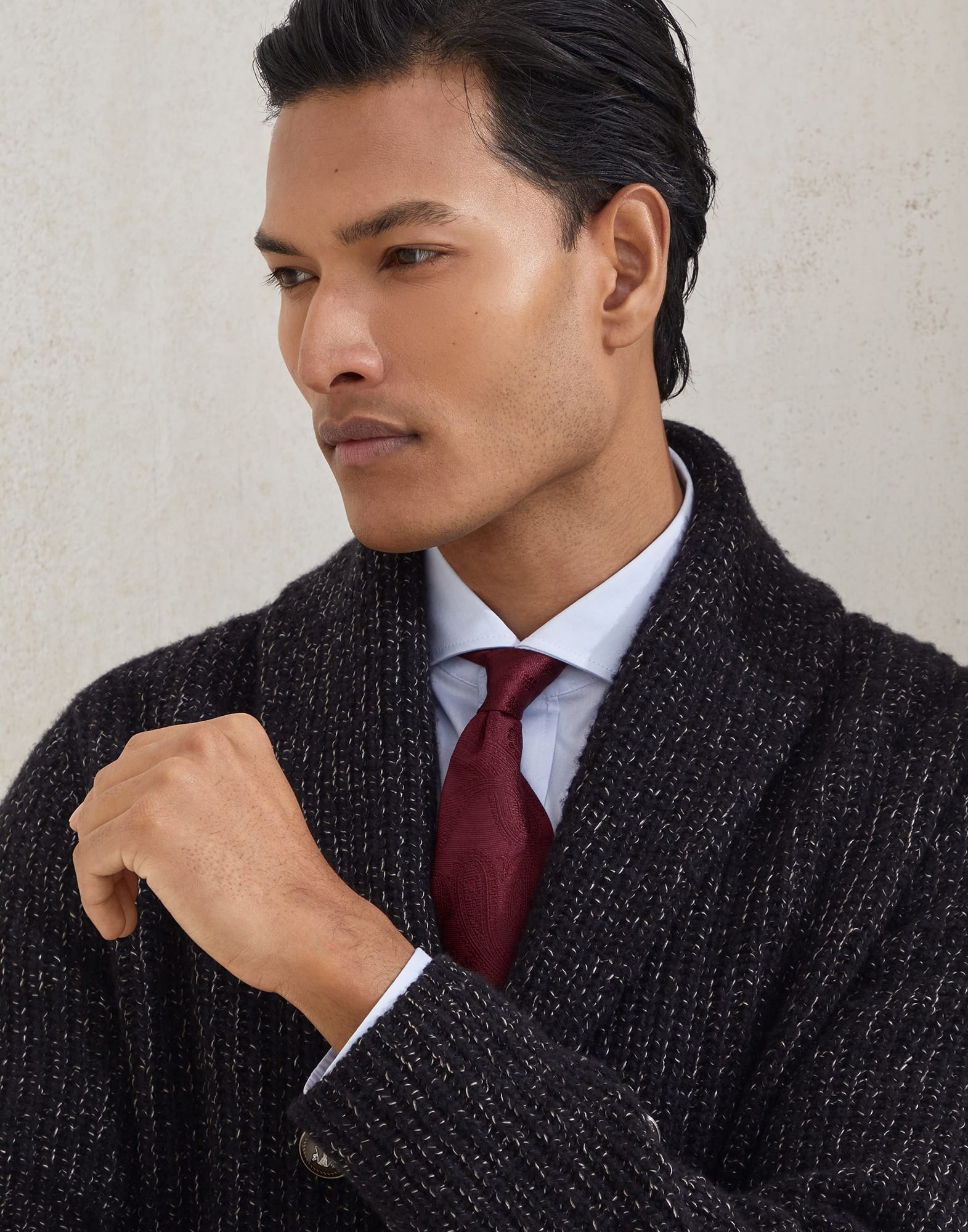 Paisley silk tie - 3