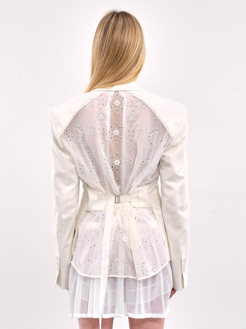 Mixed-Material Blazer 3