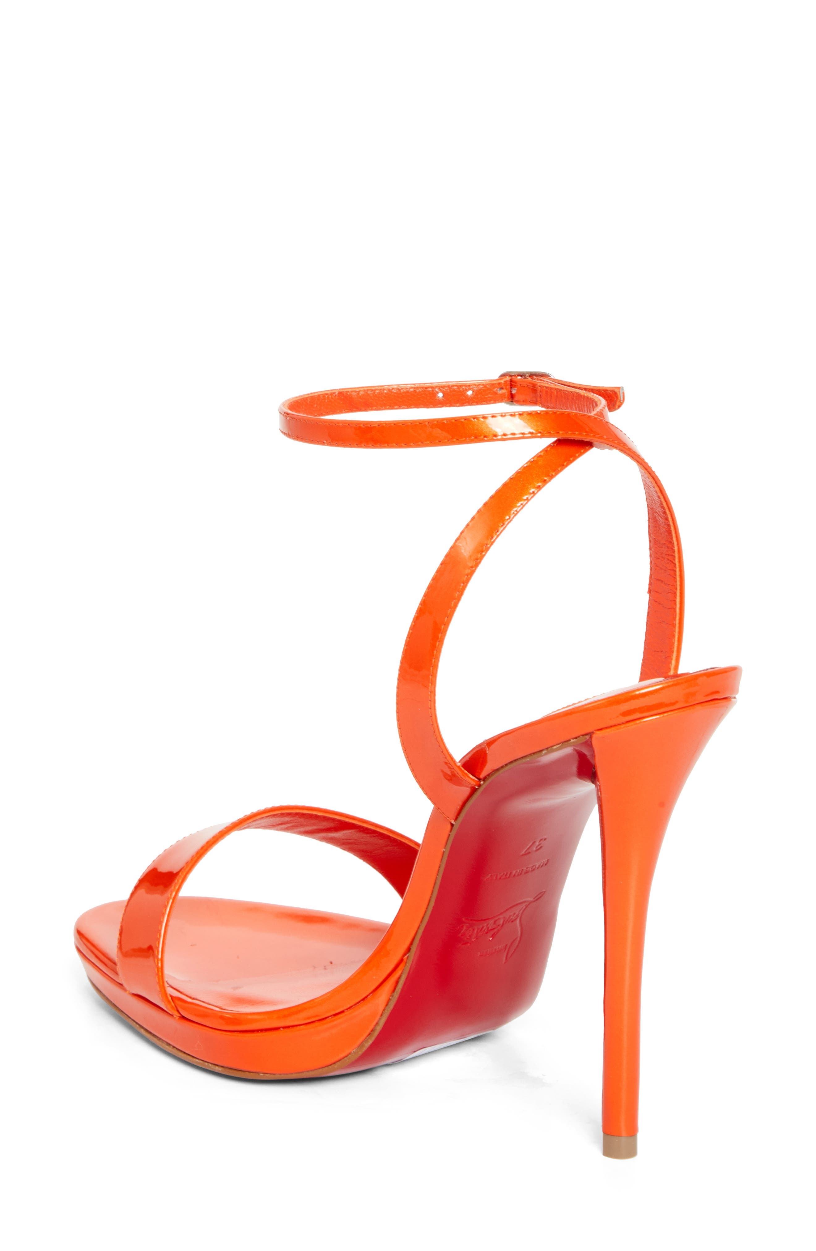 Christian Louboutin Miss Z Queen Sandal in Magma/Lin Magma at Nordstrom - 2