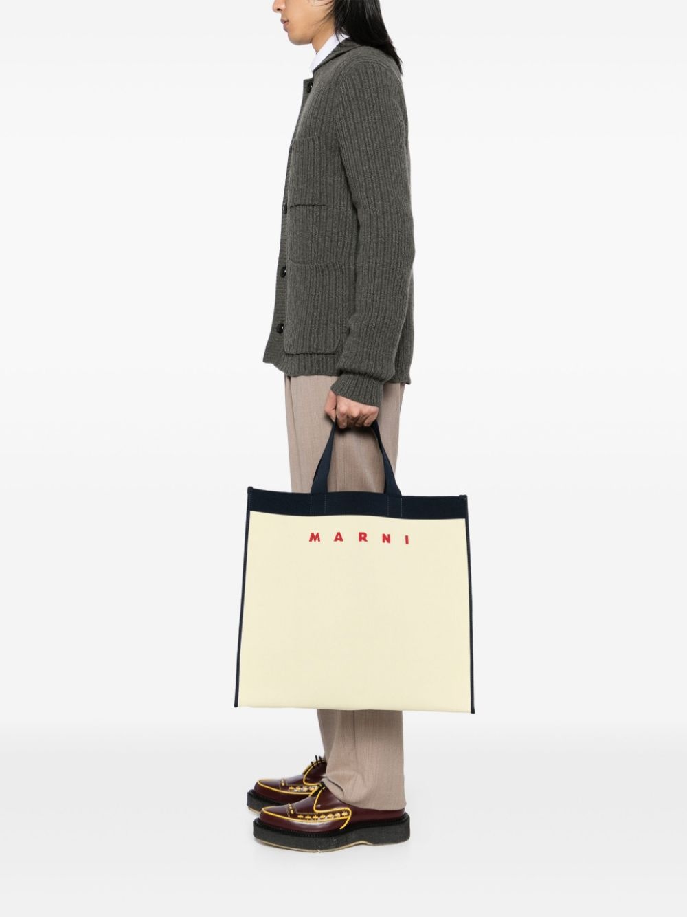 Jacquard tote bag - 2