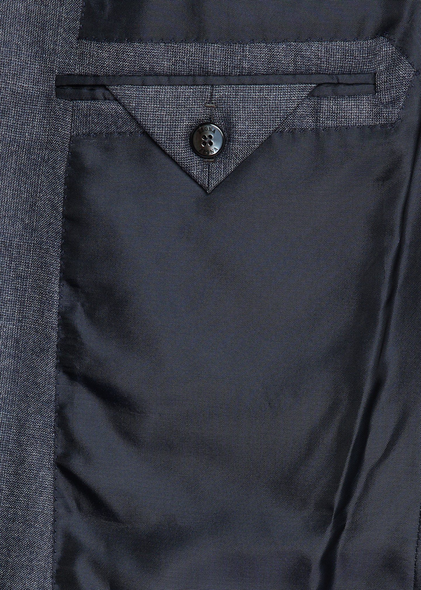Men's Wool Tonal Plaid Two-Piece Suit - 6