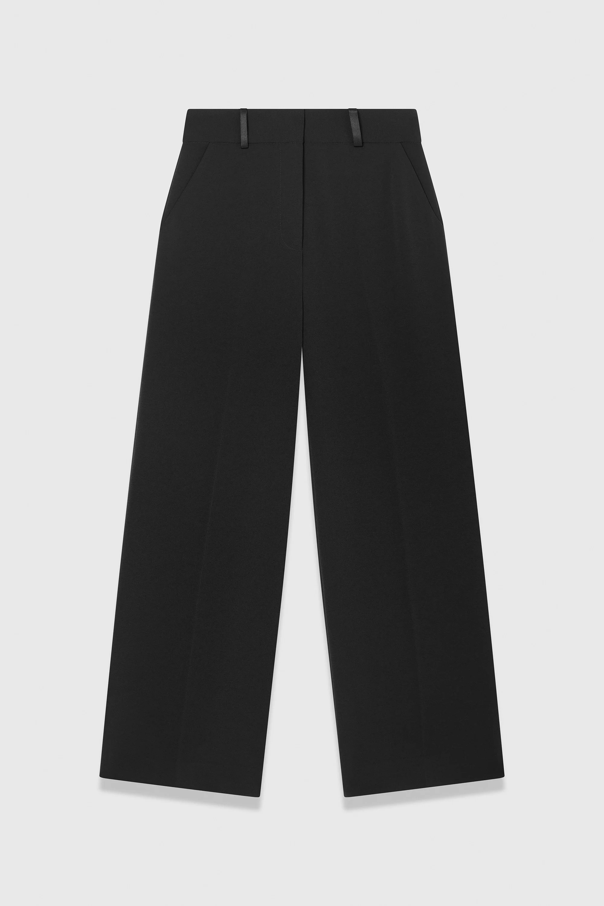 Clever Crepe Cropped Adelaide Wide-Leg Trousers - 1