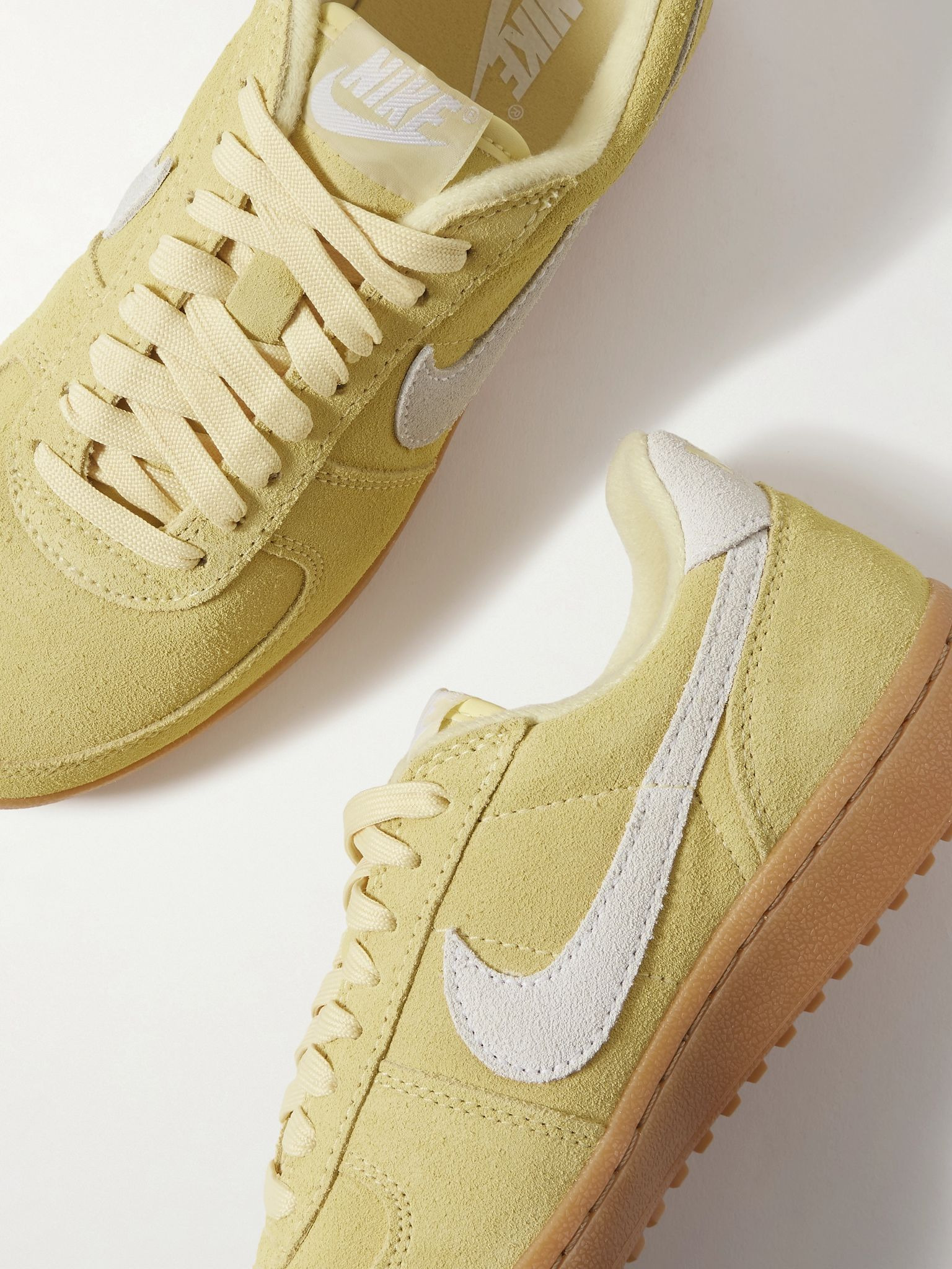 Field General paneled sneakers Pastel yellow - 4