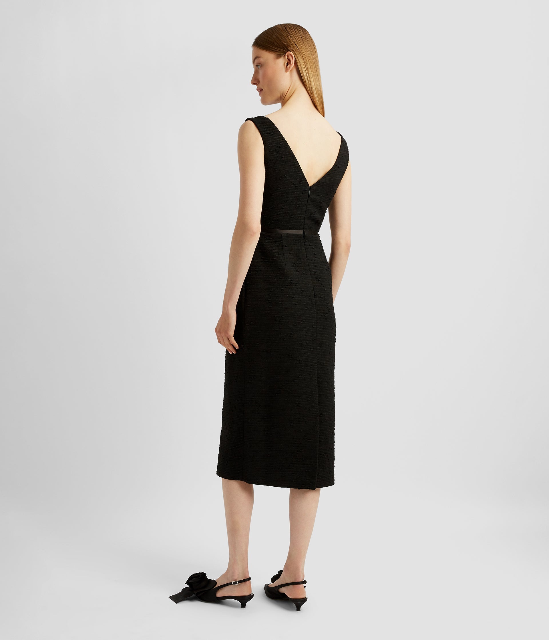 SLEEVELESS MIDI PENCIL DRESS - 2