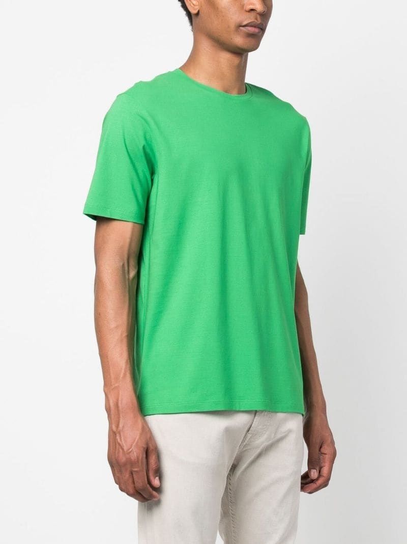 crew-neck cotton T-shirt - 3