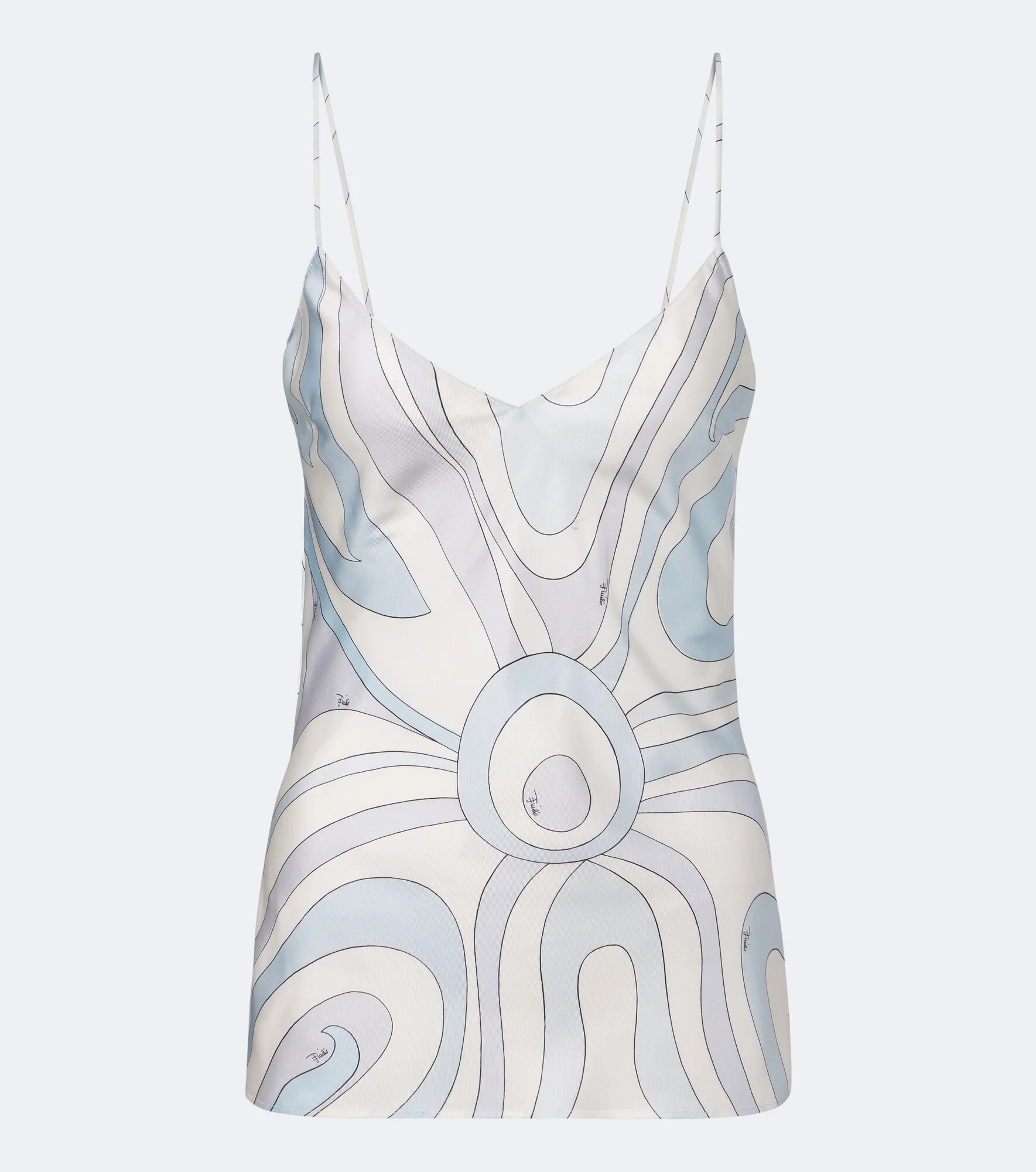 Iride silk twill top - 1