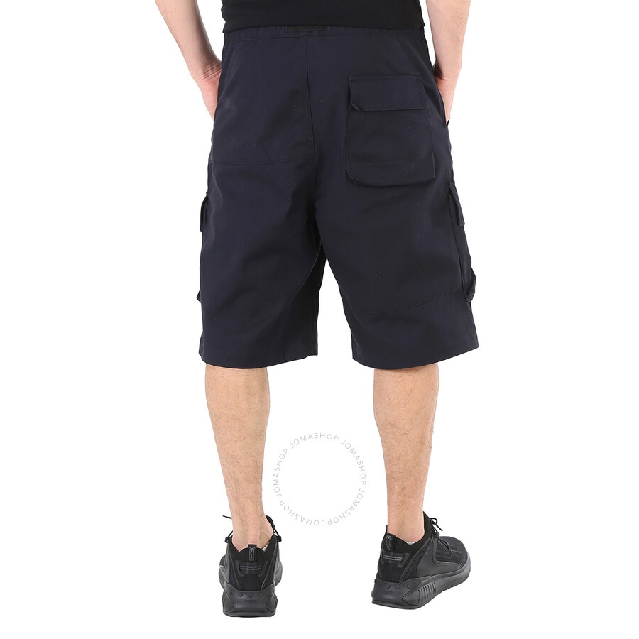 Ambush Men's Black Cotton Cargo Shorts - 6