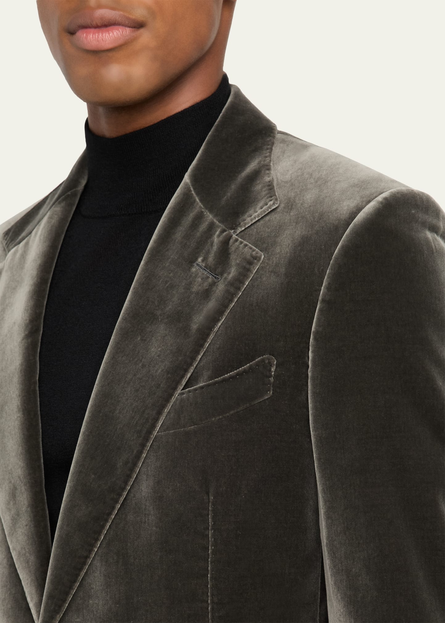Men's Shelton Compact Velvet Jacket - 5