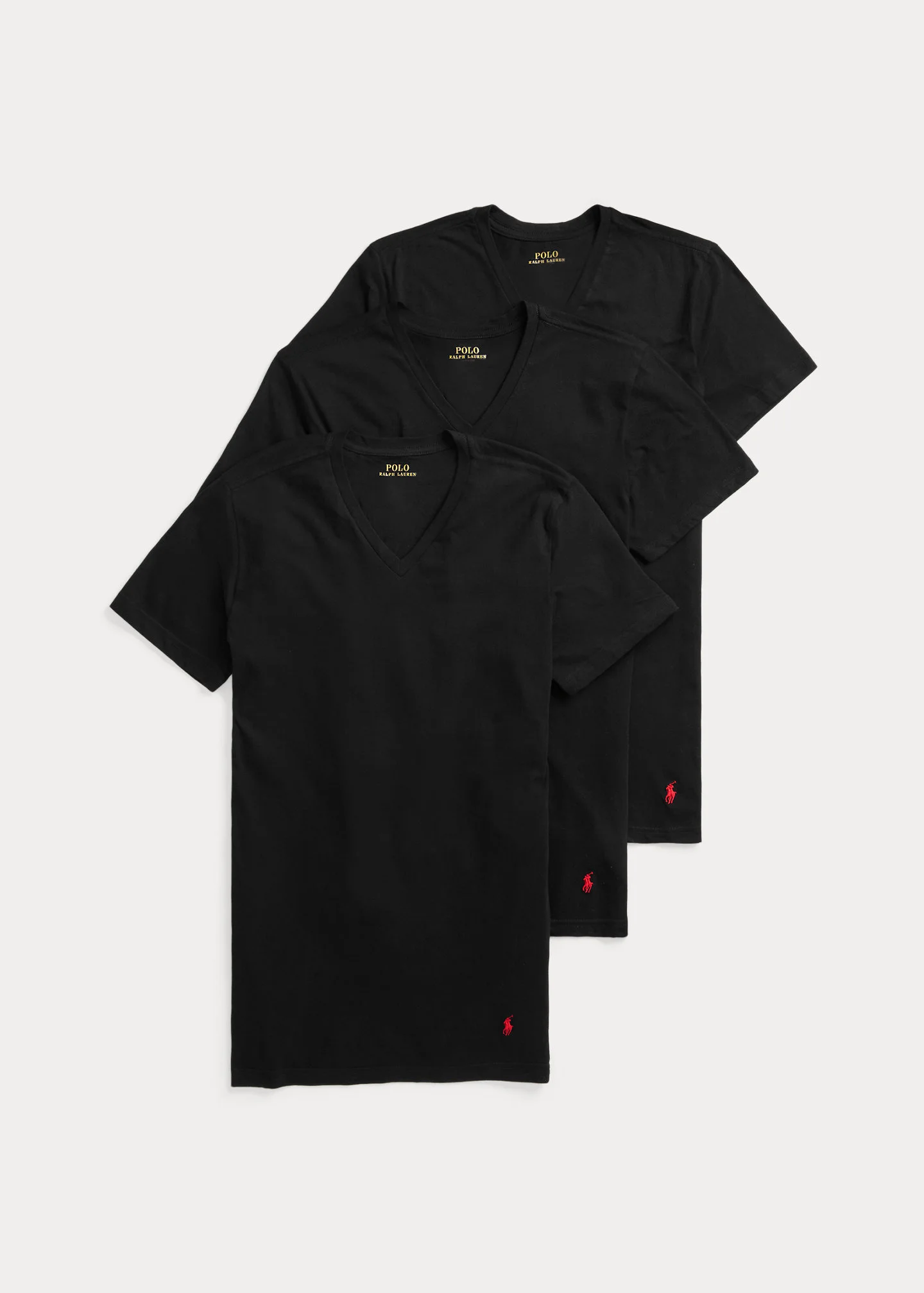 Slim Fit Wicking V-Neck 3-Pack - 1